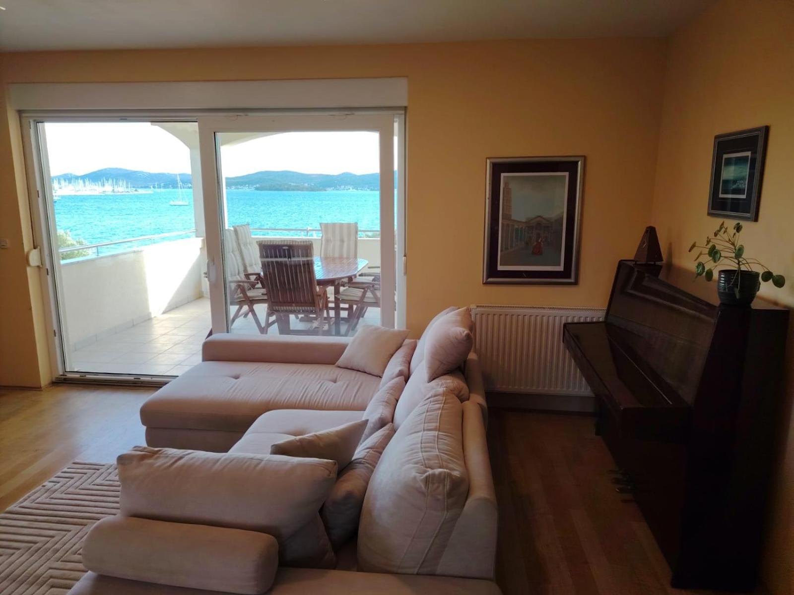 Luxury Beach Apartment Biograd Na Moru Dış mekan fotoğraf